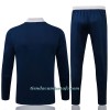 Sudadera De Entrenamiento Trajes Feyenoord Rotterdam Cremallera De Cuarto 2021/22 Azul - Hombre